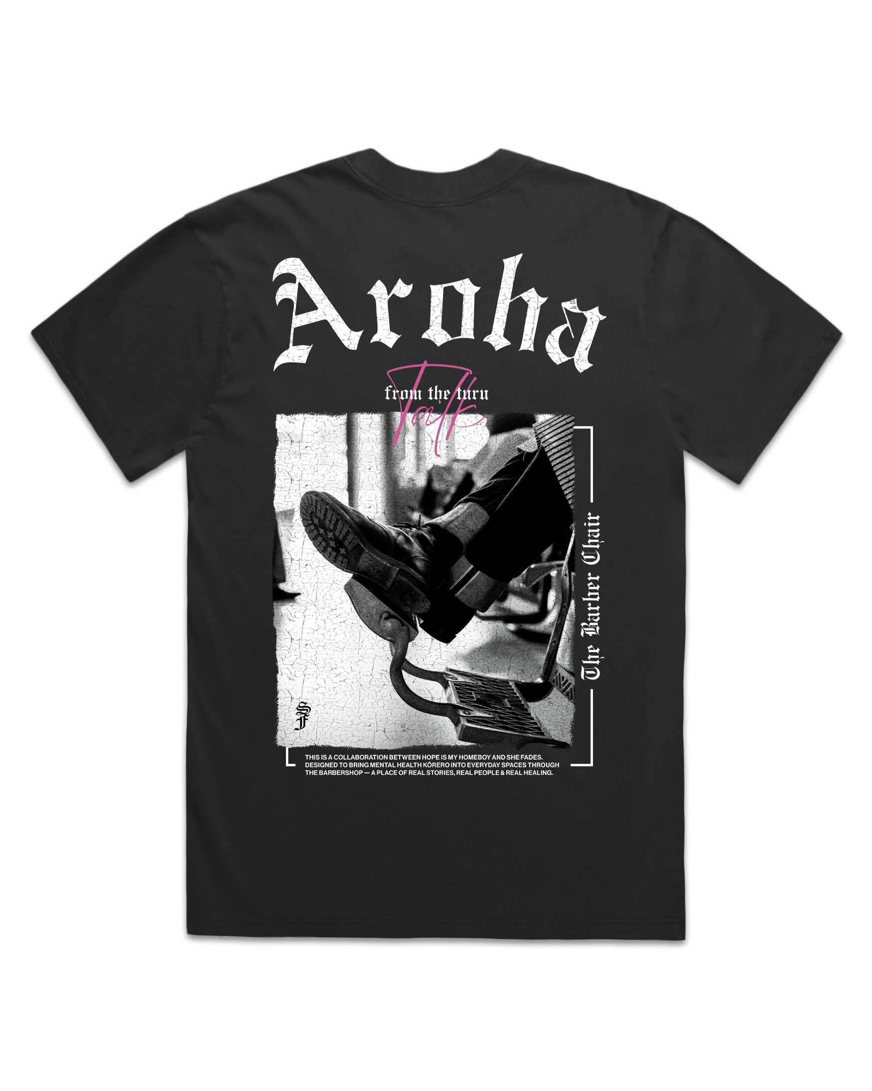 She Fades Colab Faded Heavy Tee | Woman's