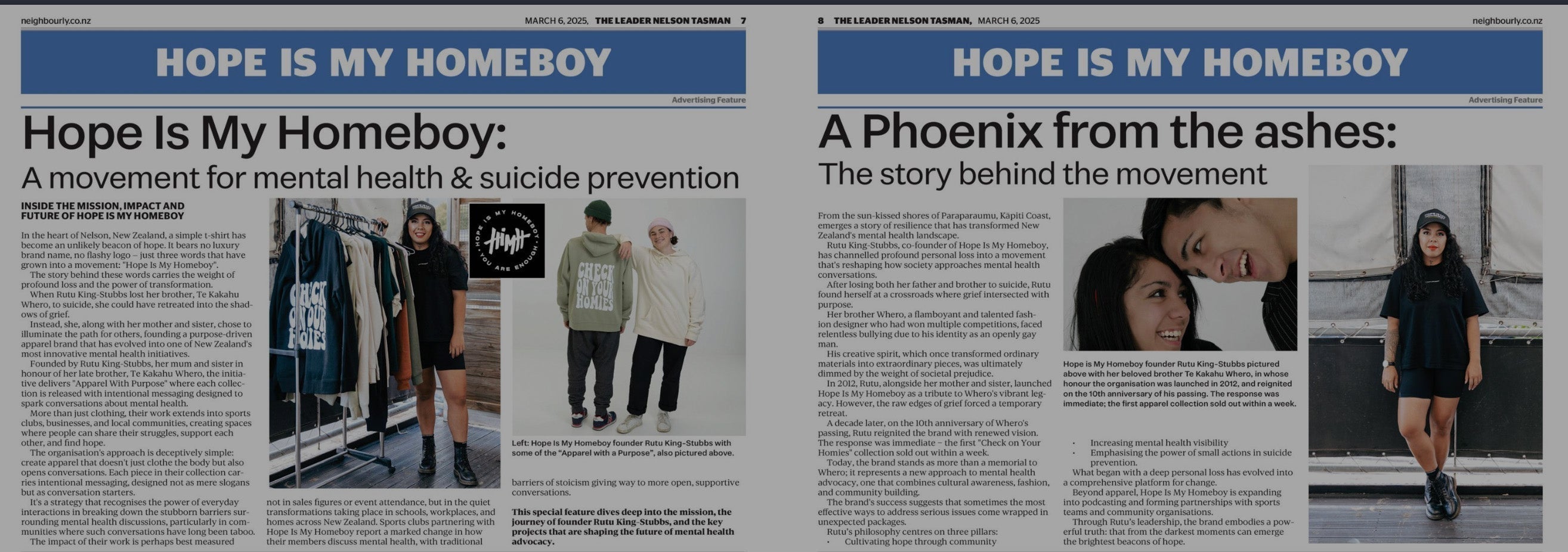 The Nelson Leader: 8-Page Spotlight on Mental Health & Community Impact