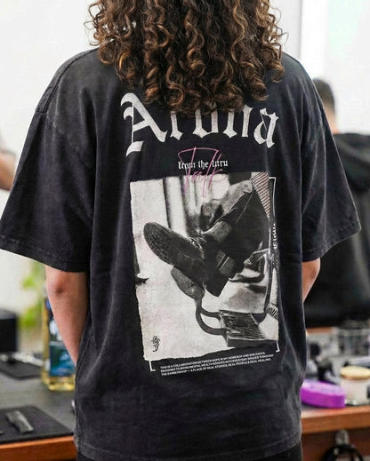 She Fades Colab Faded Heavy Tee | Woman's