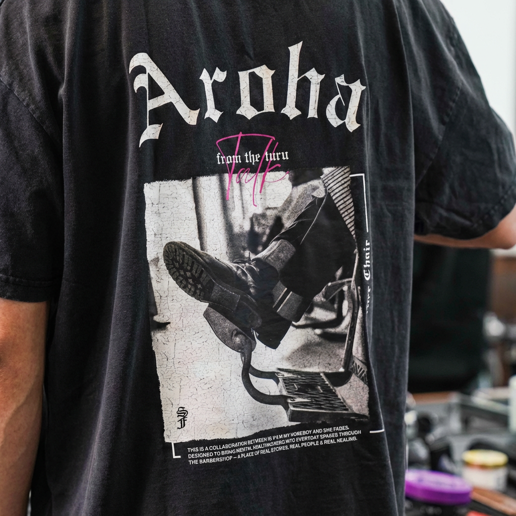 She Fades Colab Faded Heavy Tee | Woman's