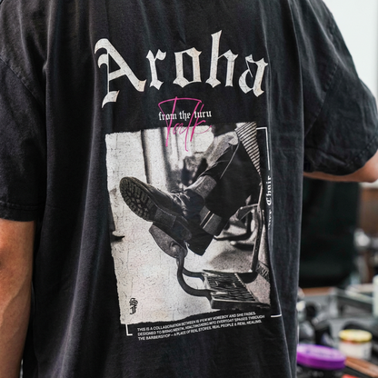 She Fades Colab Faded Heavy Tee | Woman's