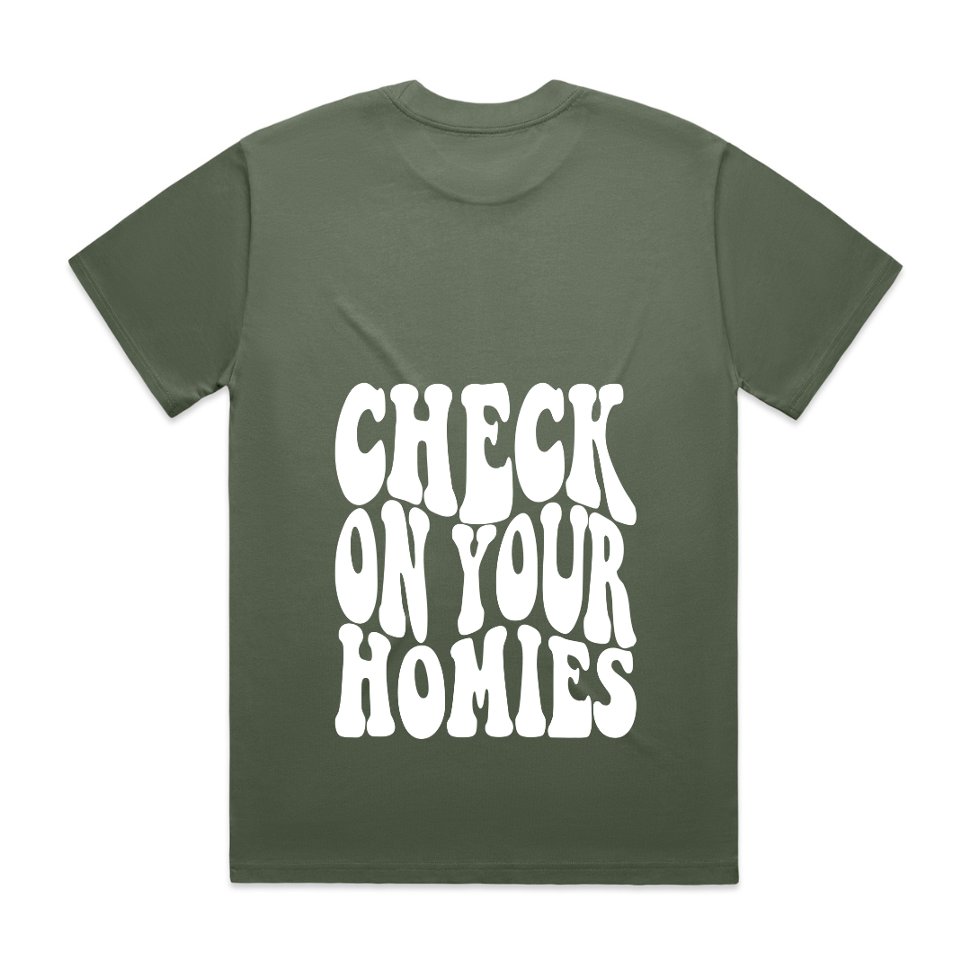 Check On Your Homies Heavy Tee | Men's